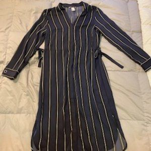 Vertical Striped Dress